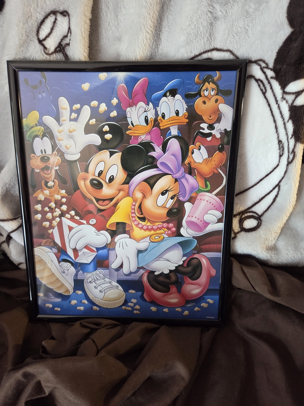 Disney Mickey & Friends Framed 8 in By 10 In